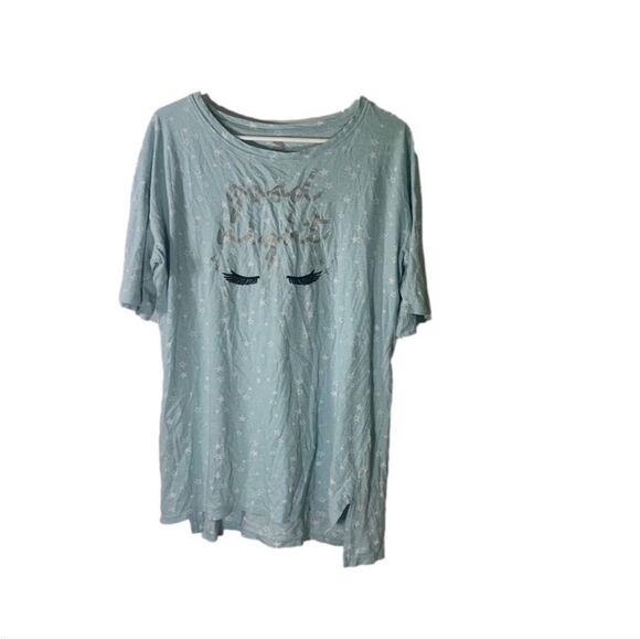 Secret Treasures S/M Blue Sleep Shirt - Picture 1 of 4